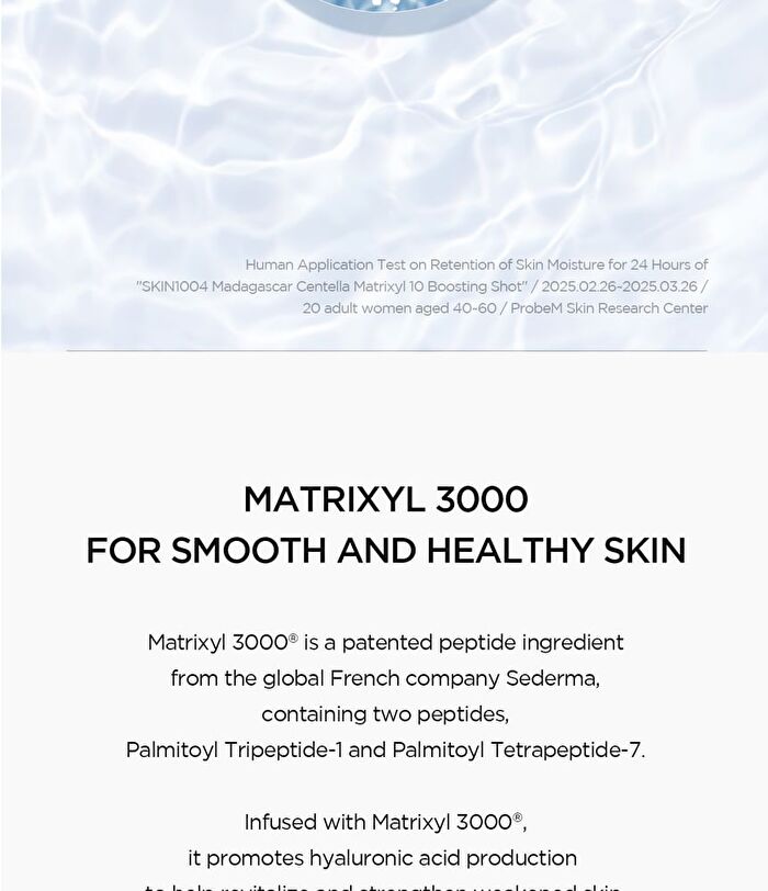 SKIN1004 Madagascar Centella Matrixyl 10 Boosting Shot Ampoule - 30ml