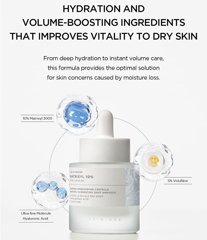 SKIN1004 Madagascar Centella Matrixyl 10 Boosting Shot Ampoule - 30ml