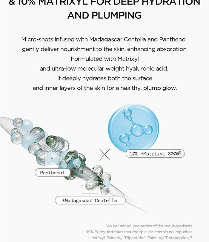 SKIN1004 Madagascar Centella Matrixyl 10 Boosting Shot Ampoule - 30ml