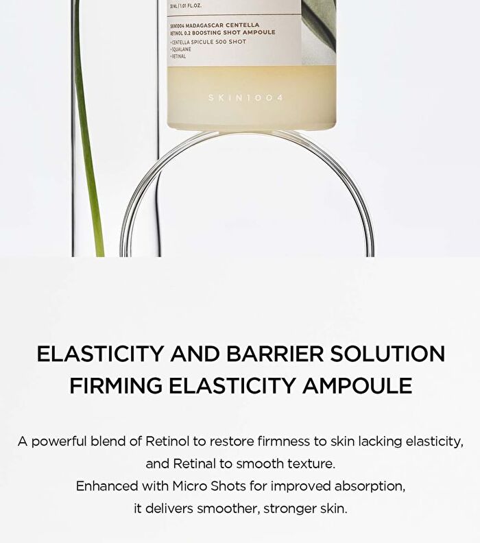 SKIN1004 Madagascar Centella Retinol 0.2 Boosting Shot Ampoule - 30ml