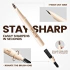 Anti Smudge Eyebrow Pencil - 3 Colors - #BR01 Coffee Brown - 0.2g