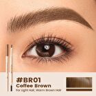 Focallure Anti Smudge Eyebrow Pencil - 3 Colors - #BR02 Grey Brown  - 0.2g
