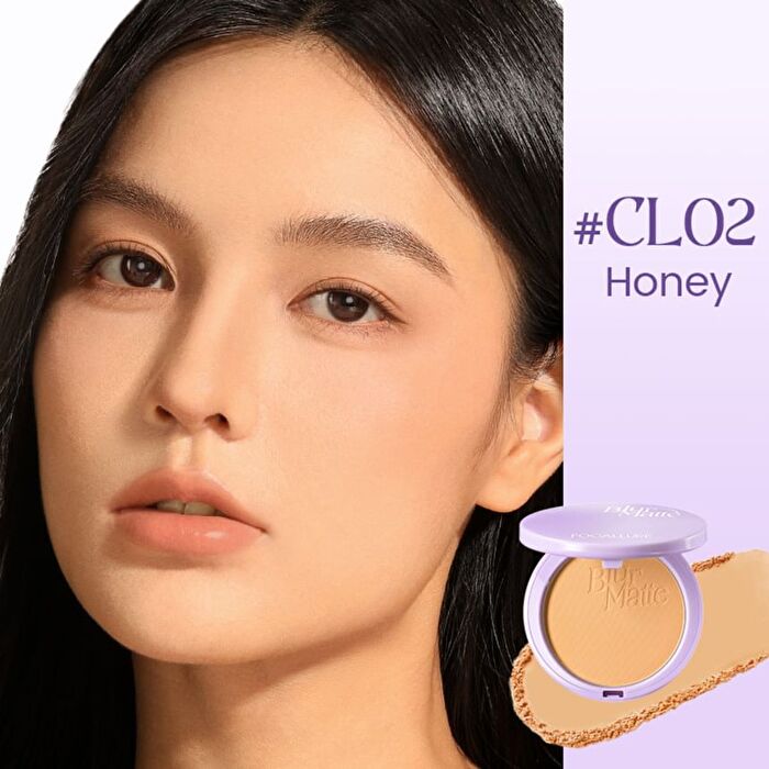 Focallure Blur Matte Pressed Powder - 4 Colors - #NE01 Pearl - 8.5g
