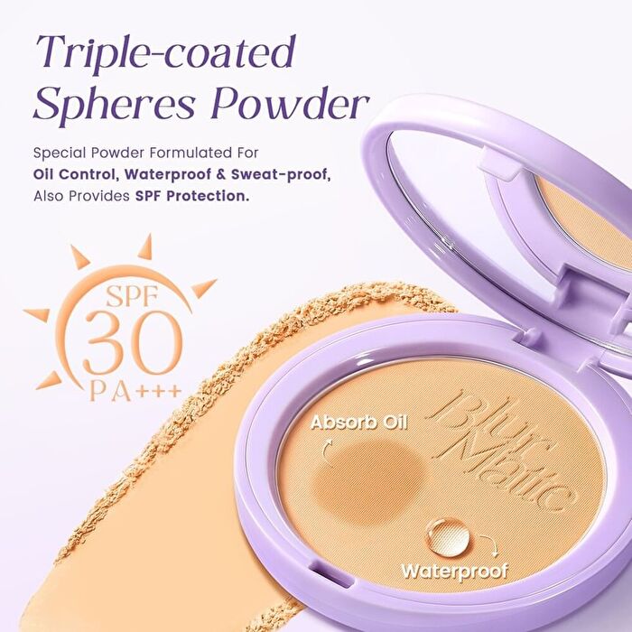 Focallure Blur Matte Pressed Powder - 4 Colors - #NE01 Pearl - 8.5g