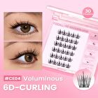 Focallure Glue-Free False Eyelash - CE04 - #CE04 6D-Curling - 30 Clusters