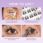 Focallure Glue-Free False Eyelash - CE04 - #CE04 6D-Curling - 30 Clusters