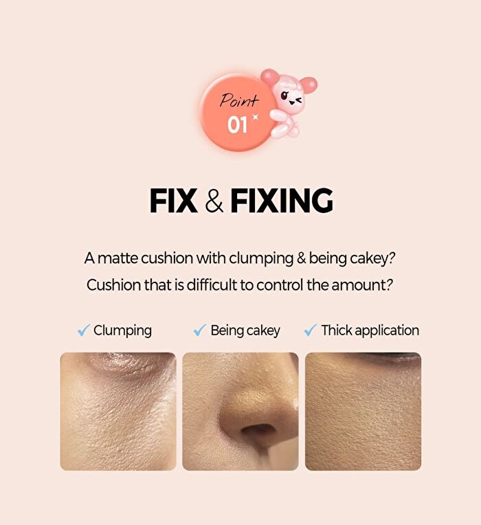 Klavuu Actress Backstage Boosting Cushion Fixing - 3 Colors - #19 Pale Ivory