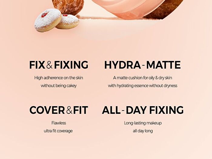 Klavuu Actress Backstage Boosting Cushion Fixing - 3 Colors - #21 Soft Ivory