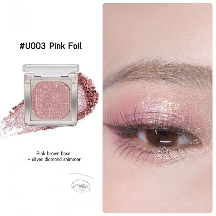Luminous Baked Eyeshadow (U001-U004) - #U002 Shiny Wisteria - 1.5g