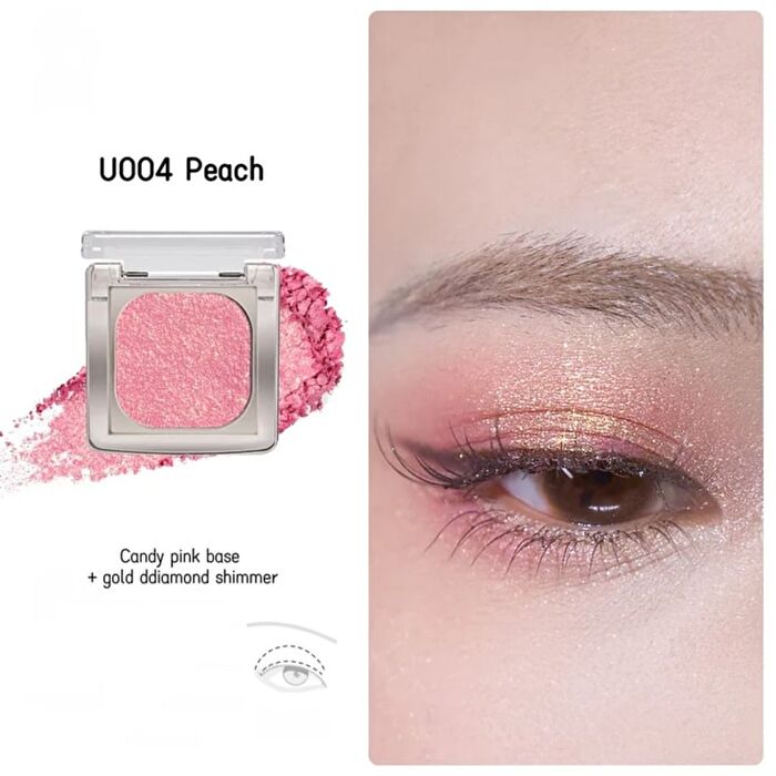 Luminous Baked Eyeshadow (U001-U004) - #U002 Shiny Wisteria - 1.5g