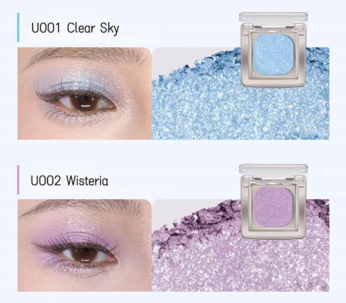Luminous Baked Eyeshadow (U001-U004) - #U004 Peach - 1.5g