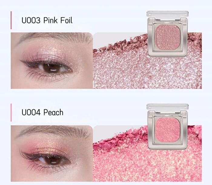 Luminous Baked Eyeshadow (U005-U008) - #U006 Rock  Ash - 1.5g