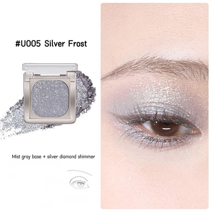 Luminous Baked Eyeshadow (U005-U008) - #U007 Gravel - 1.5g