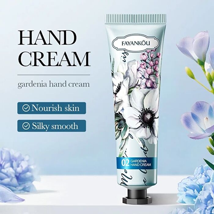 Fayankou Moisturize Smooth Flower Hand Cream - 5 Types - #Pelargonium