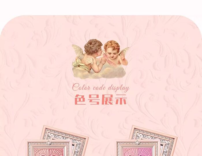 Cheerflor Brilliant Secret Series Two-Tone Frame Blush Palette - 2 Types - CFR957 Cinnamon Oolong - 6.5g
