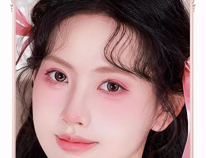 Cheerflor Brilliant Secret Series Two-Tone Frame Blush Palette - 2 Types - CFR963 Moonlight Rose - 6.5g