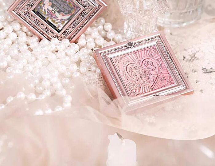 Cheerflor Brilliant Secret Series Two-Tone Frame Blush Palette - 2 Types - CFR963 Moonlight Rose - 6.5g