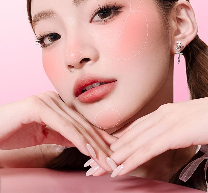 Veecci Watery Lightweight Liquid Blush - 4 Colors - C03# Dusty Rose - 3.5g