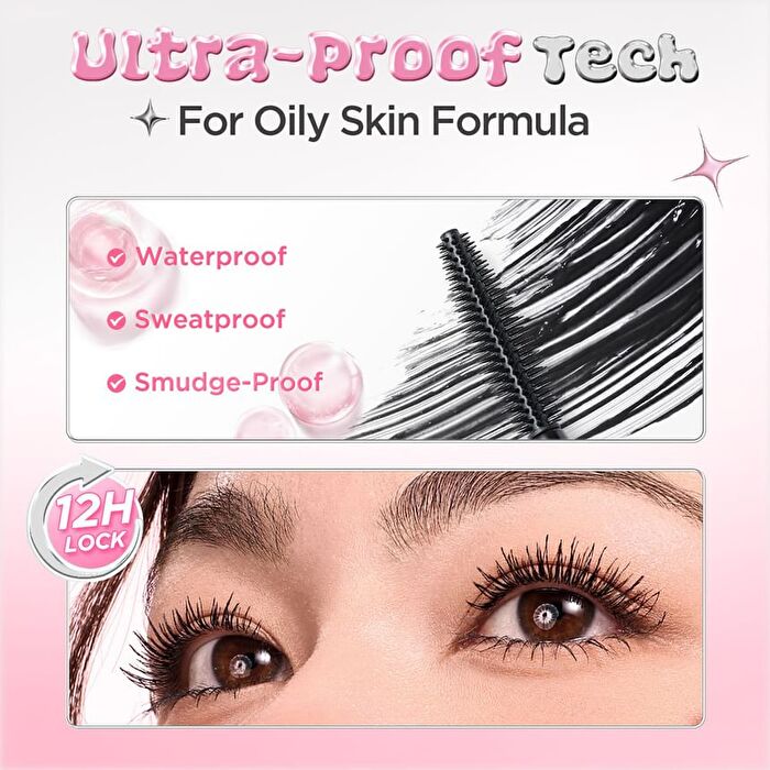 Pinkflash Ultra-Proof Volume Mascara - #Mascara - 7.3g