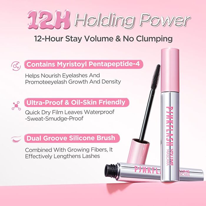 Pinkflash Ultra-Proof Volume Mascara - #Mascara - 7.3g