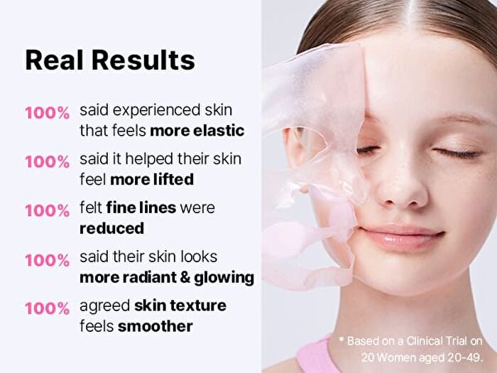 Cosrx The Peptide Collagen Lifting Glow Hydrogel Mask - 34g x 3 sheets