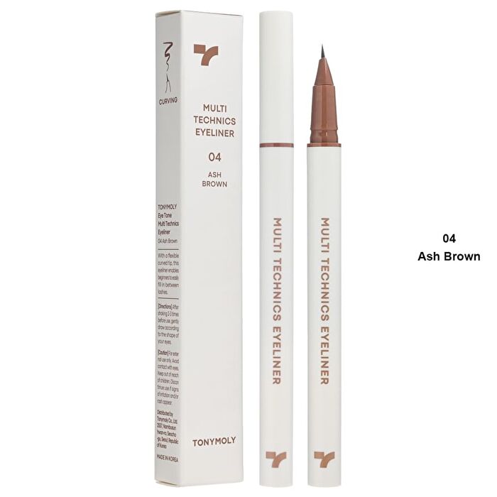Eye Tone Multi Technics Eyeliner - 5 Colors - #01 Deep Black