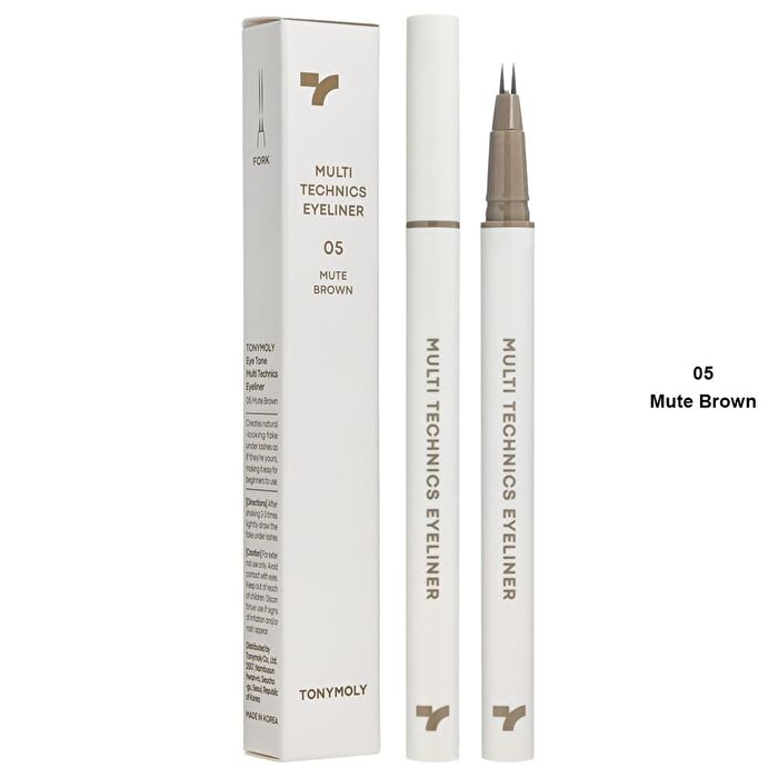 Eye Tone Multi Technics Eyeliner - 5 Colors - #05 Mute Brown