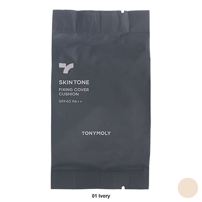 Skin Tone Fixing Cover Cushion Refill Only - 3 Colors - #01 Ivory