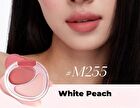 Matt Cream Blush Duo - 3 Colors - #M255 White Peach - 7g