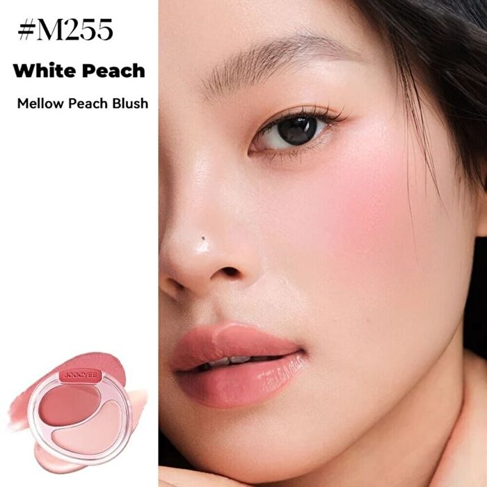 Joocyee Matt Cream Blush Duo - 3 Colors - #M256 Sweet Apricot - 7g