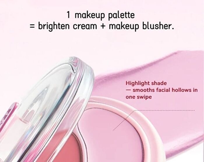 Joocyee Glow Cream Blush Duo - 4 Colors - #G251 Apple Sauce - 7g