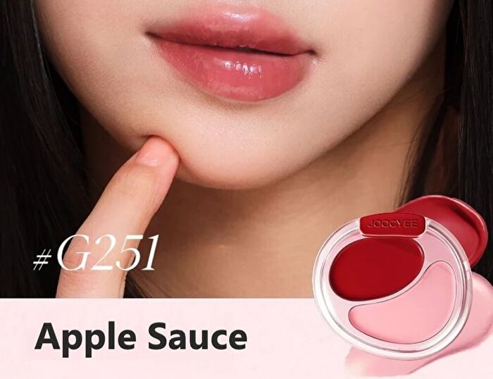 Joocyee Glow Cream Blush Duo - 4 Colors - #G252 Gray Pink - 7g