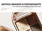 2 IN 1 Highlighter Contour Palette - 05 - #05 Feather Glow - 9g