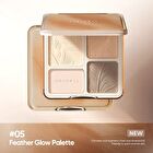 2 IN 1 Highlighter Contour Palette - 05 - #05 Feather Glow - 9g