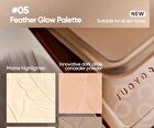 2 IN 1 Highlighter Contour Palette - 05 - #05 Feather Glow - 9g