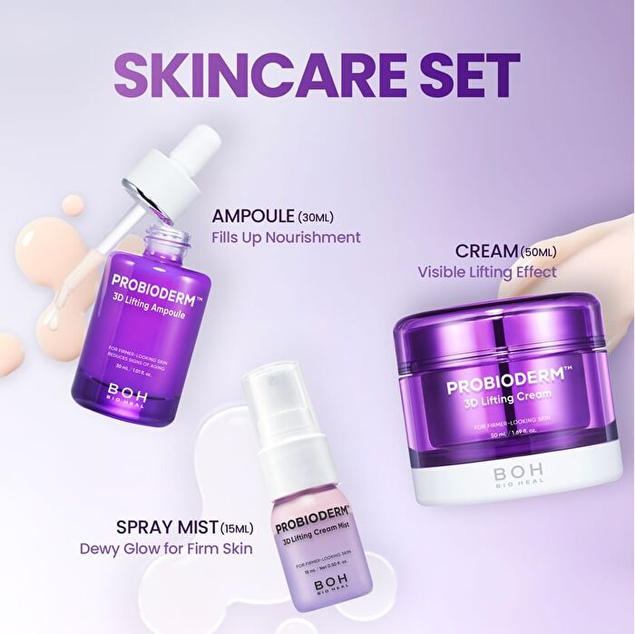 Probioderm 3D Lifting Skincare Set - 3 pcs