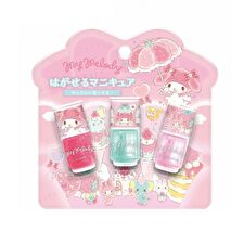 Sanrio My Melody Peelable Nail Polish Set - 3 pcs