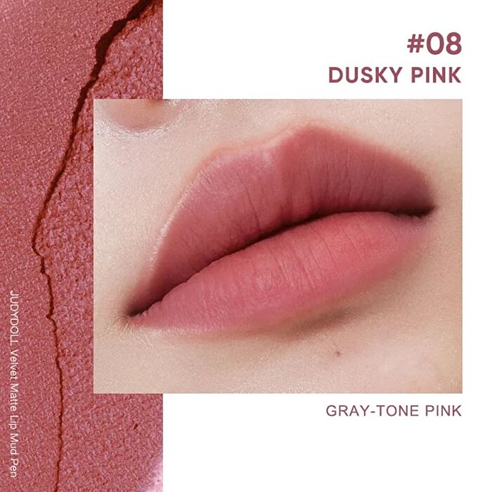 Lip Clay Pen (5-8) - #06 Rosy Fountain - 2.3g