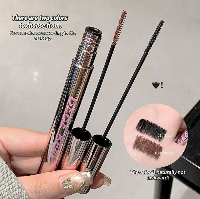 Slim And Long Mascara - 2 Colors - #02 Brown