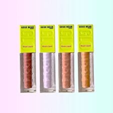 Gege Bear Shimmer Blush Liquid - 4 Colors - 04# Galaxy