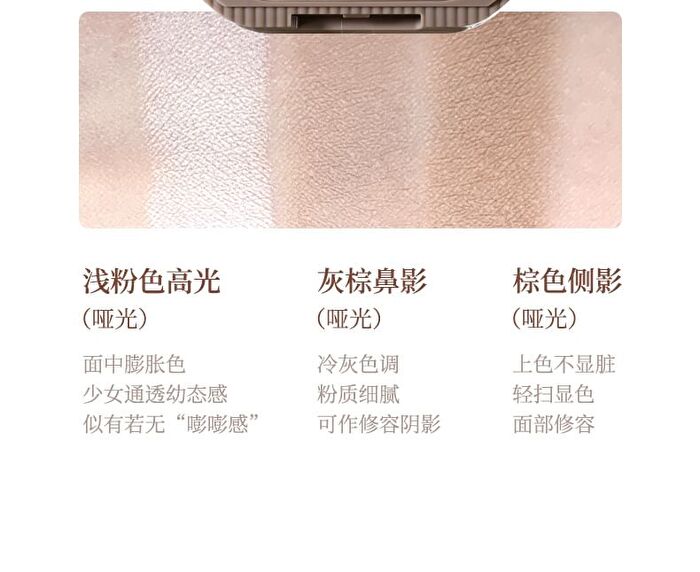 Light And Shadow Easy Drawing Highlight Contouring Disc - 2 Colors - #N2 Twilight