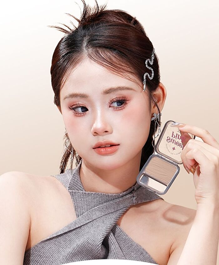 White Light Moonshine Contouring Palette - 3 Colors - #01 Crescent White