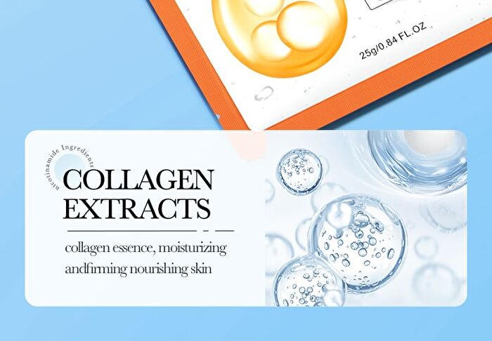 Bioaqua 3 Steps Moisturizing Anti Wrinkle and Rejuvenating Collagen Mask - #Mask - 1 pc