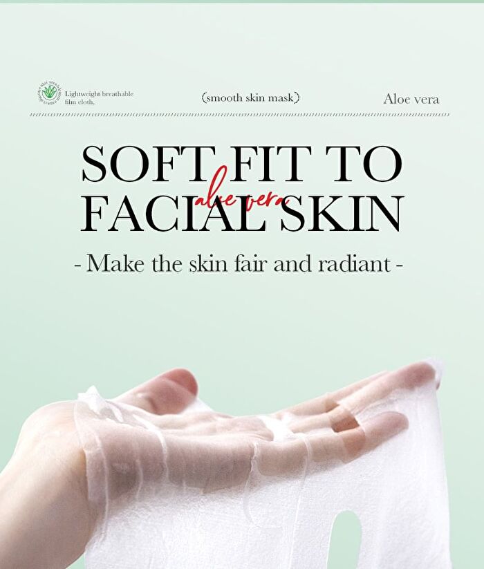 Bioaqua Aloe Vera Moisturizing Soothing Facial Mask - #Mask