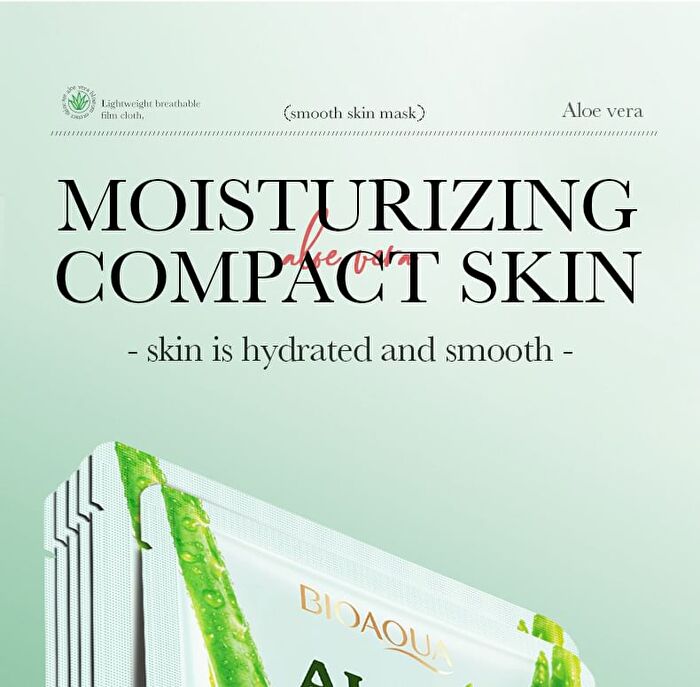 Bioaqua Aloe Vera Moisturizing Soothing Facial Mask - #Mask