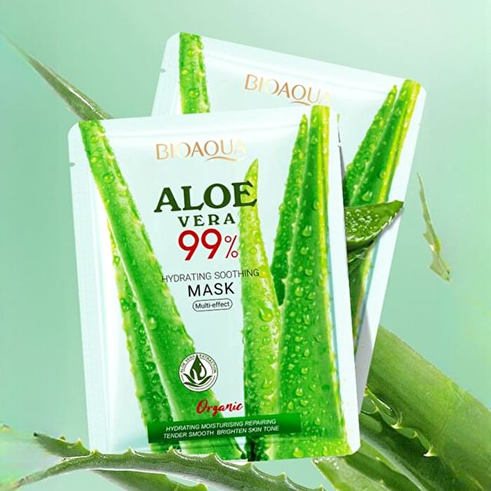 Bioaqua Aloe Vera Moisturizing Soothing Facial Mask - #Mask