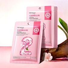 Bioaqua Camellia Soothing Repair Facial Mask - #Camellia