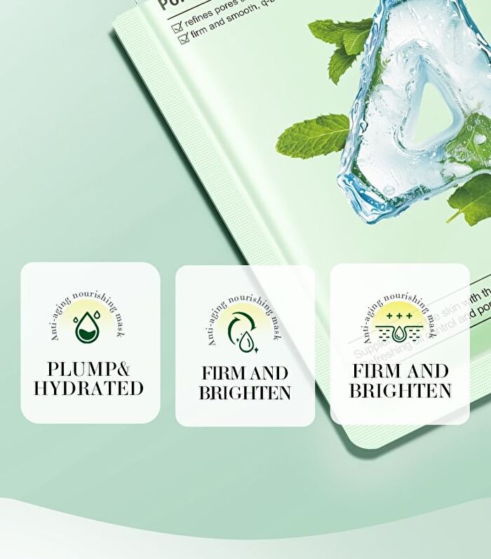 Bioaqua Peppermint Pore Shrinking Facial Mask - #Peppermint