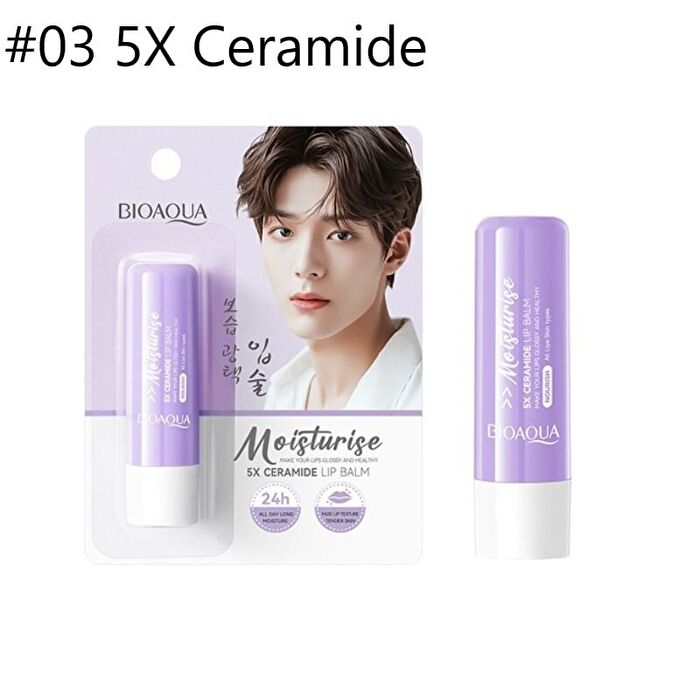 Bioaqua Anti Cracking Lip Balm - 4 Types - #01 Hyaluronic Acid
