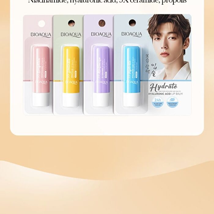 Bioaqua Anti Cracking Lip Balm - 4 Types - #02 Nicotinamide
